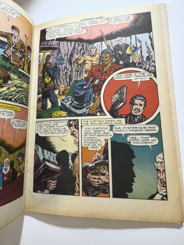 CLASSICS ILLUSTRATED #3 THE MYSTERIOUS ISLAND, JULES VERNE. - Image 5