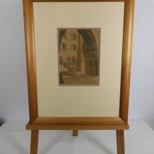 Peter Browning Dunham, Watercolour, Innsbruck - Austria 1934.