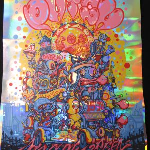 Phish at The Mondegreen Festival  in 2024, Artist Proof Foil Edition. (1012)