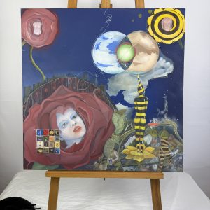 Sean Jefferson, And Under All These Sad Skies, Oil on Canvas.