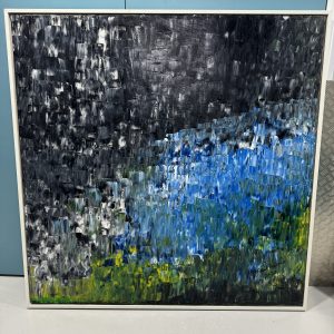 Olusegun Paul Andrew, Oil On Canvas, The Brooks (Gift of Nature Series) 2020.