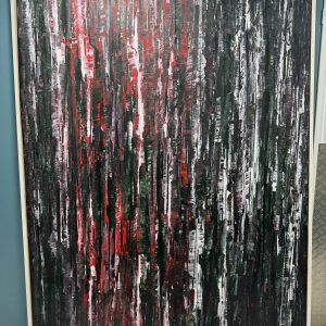 Olusegun Paul Andrew, Acrylic On Canvas, Forest Gump (Gift of Nature Series) 2021