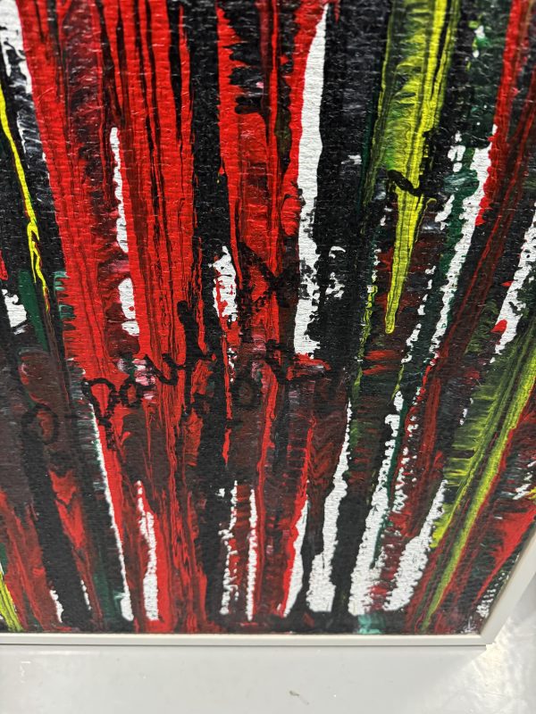 Olusegun Paul Andrew, Acrylic On Canvas, Yoruba Aso Ebi, 2021. - Image 3