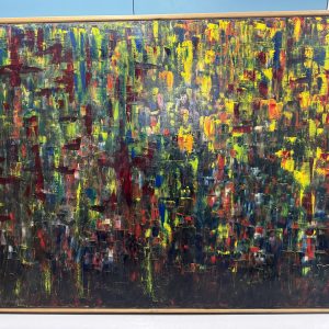 Olusegun Paul Andrew, Oil On Canvas, Migration (Gift of Nature Series), 2020.